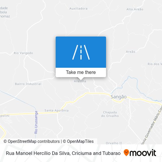 Rua Manoel Hercílio Da Silva map