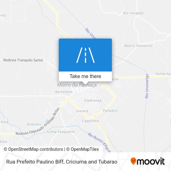 Rua Prefeito Paulino Biff map
