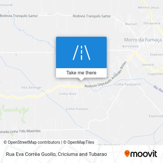 Rua Eva Corrêa Guollo map