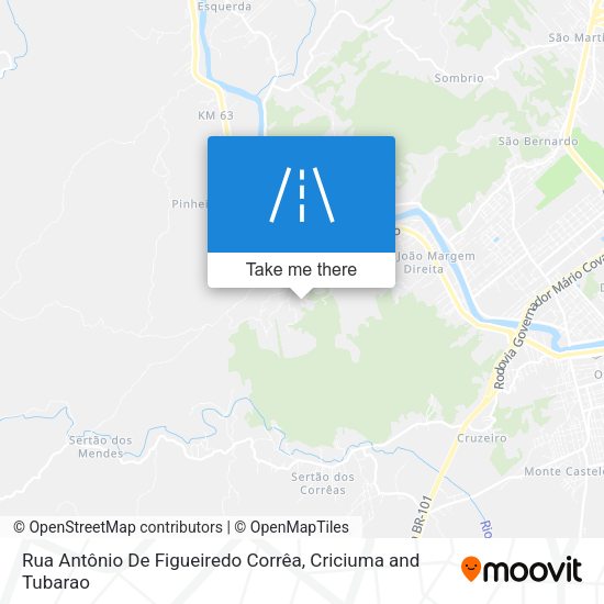 Rua Antônio De Figueiredo Corrêa map
