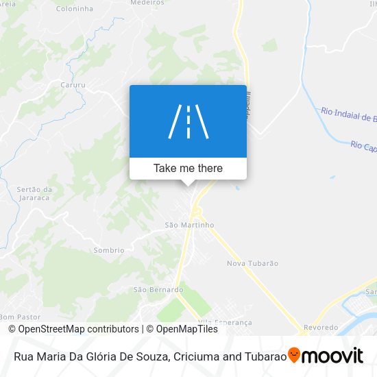 Rua Maria Da Glória De Souza map