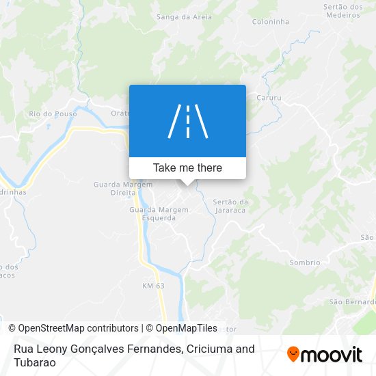 Rua Leony Gonçalves Fernandes map