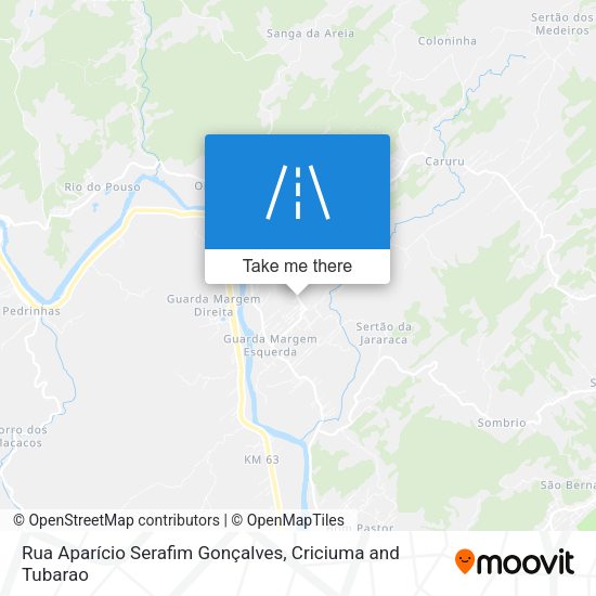 Rua Aparício Serafim Gonçalves map