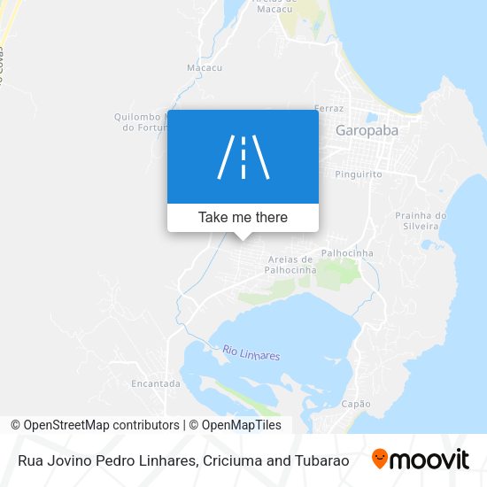 Rua Jovino Pedro Linhares map