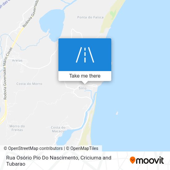 Rua Osório Pio Do Nascimento map