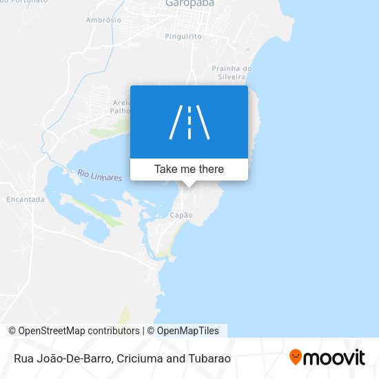 Rua João-De-Barro map