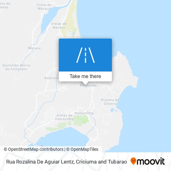 Rua Rozalina De Aguiar Lentz map