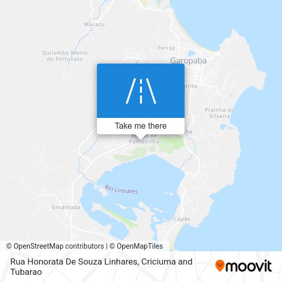 Rua Honorata De Souza Linhares map