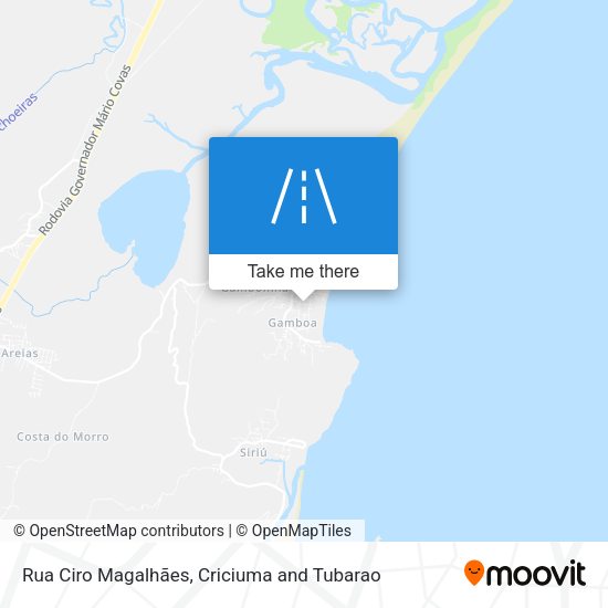 Rua Ciro Magalhães map