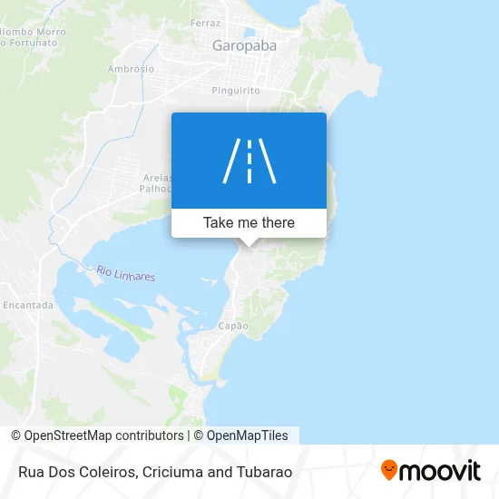 Rua Dos Coleiros map