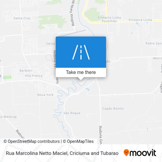 Rua Marcolina Netto Maciel map