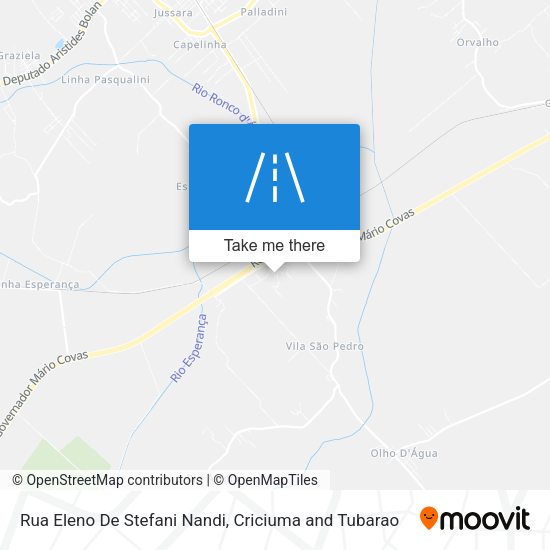 Rua Eleno De Stefani Nandi map