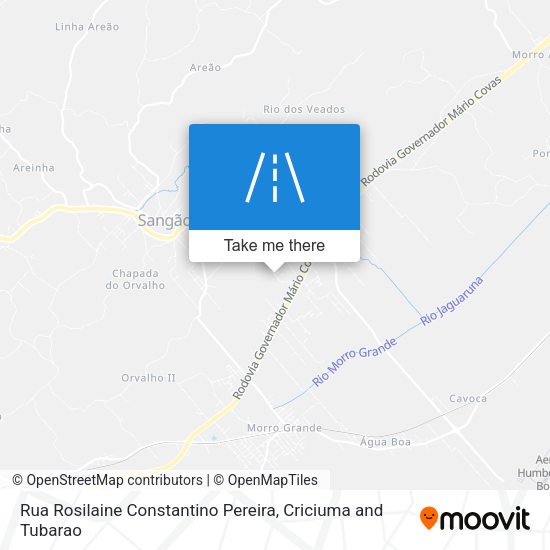 Rua Rosilaine Constantino Pereira map