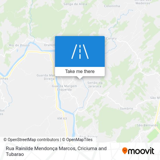 Rua Rainilde Mendonça Marcos map