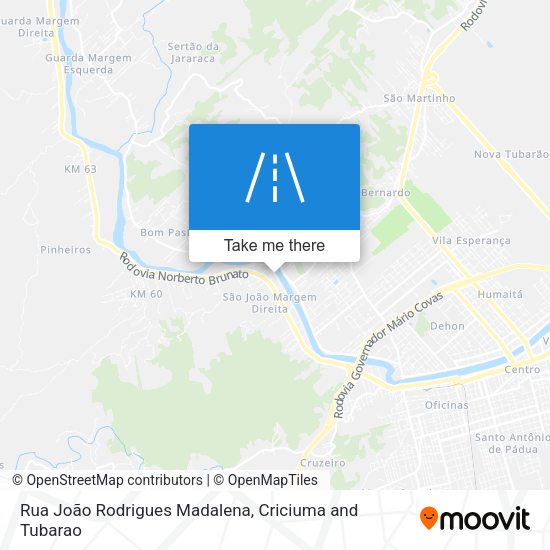 Rua João Rodrigues Madalena map