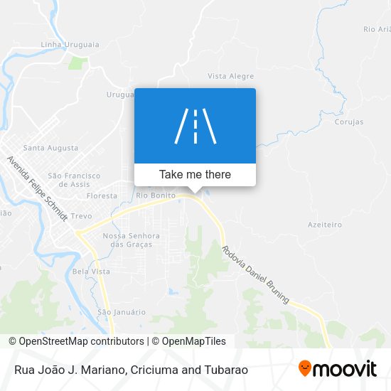 Rua João J. Mariano map