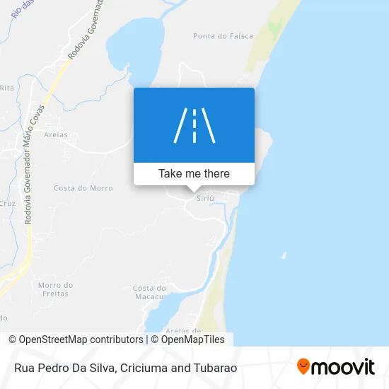 Rua Pedro Da Silva map