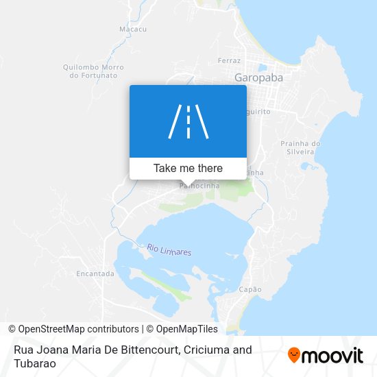 Rua Joana Maria De Bittencourt map