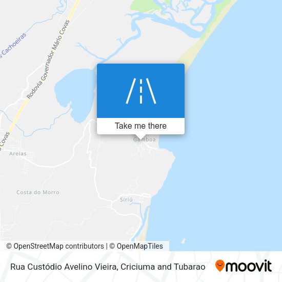 Rua Custódio Avelino Vieira map