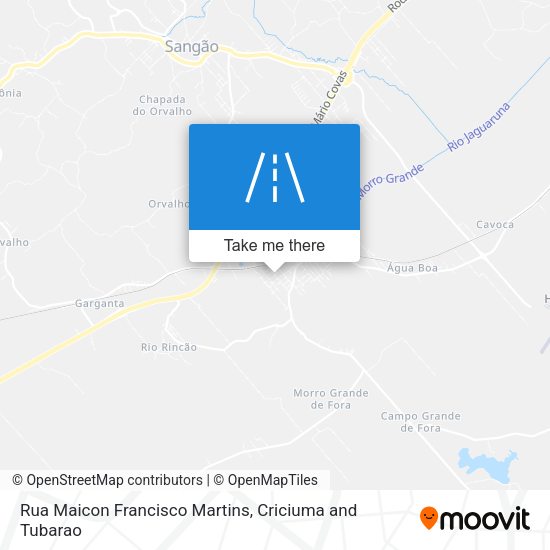 Rua Maicon Francisco Martins map