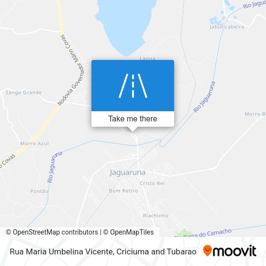 Rua Maria Umbelina Vicente map