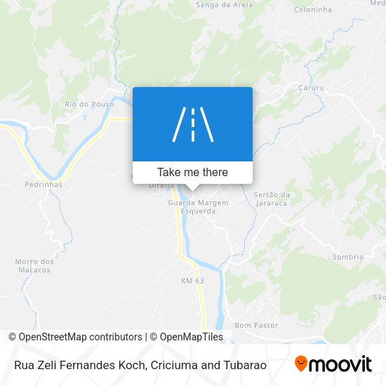 Rua Zeli Fernandes Koch map