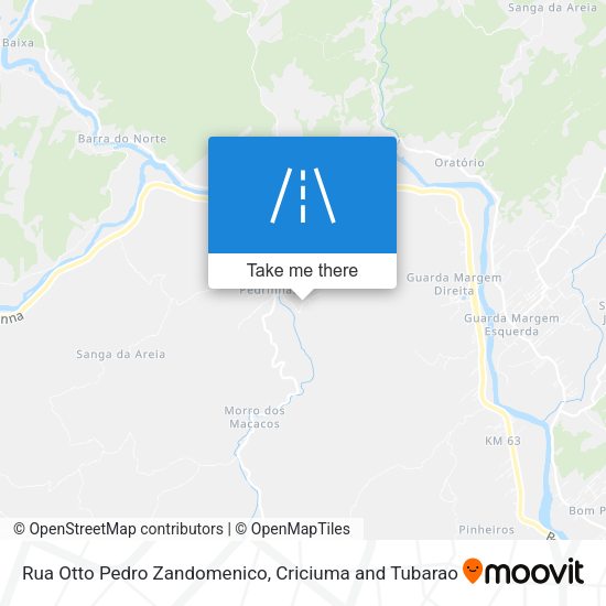 Rua Otto Pedro Zandomenico map