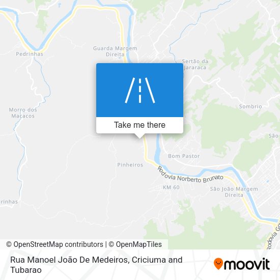 Rua Manoel João De Medeiros map