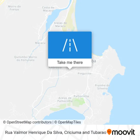 Rua Valmor Henrique Da Silva map