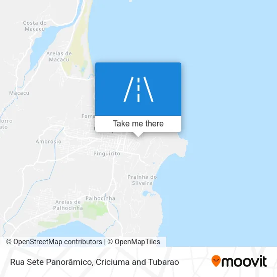 Rua Sete Panorâmico map