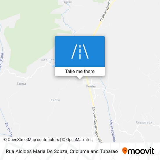 Rua Alcides Maria De Souza map