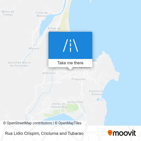 Rua Lídio Crispim map