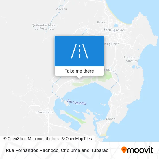 Rua Fernandes Pacheco map