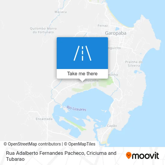 Rua Adalberto Fernandes Pacheco map