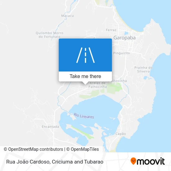 Rua João Cardoso map