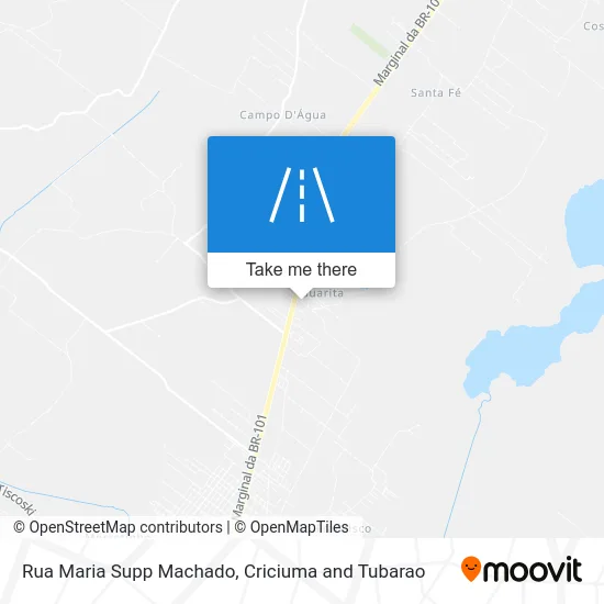 Rua Maria Supp Machado map