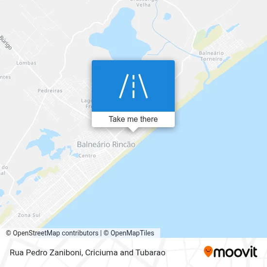 Rua Pedro Zaniboni map