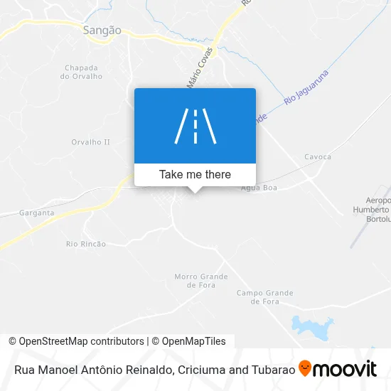 Rua Manoel Antônio Reinaldo map