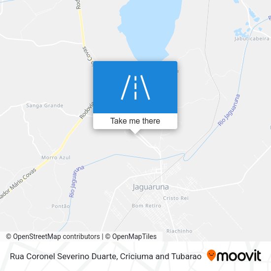 Rua Coronel Severino Duarte map