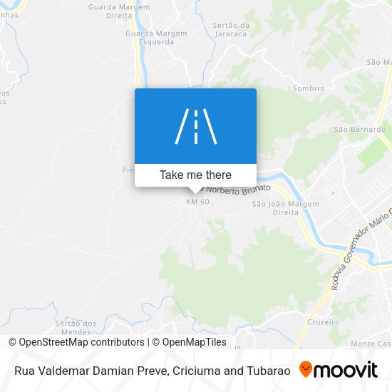 Rua Valdemar Damian Preve map