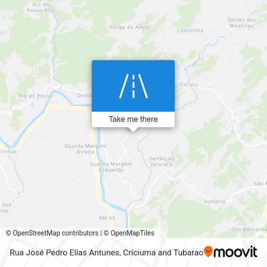 Rua José Pedro Elias Antunes map