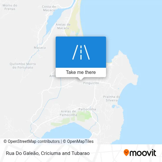 Rua Do Galeão map