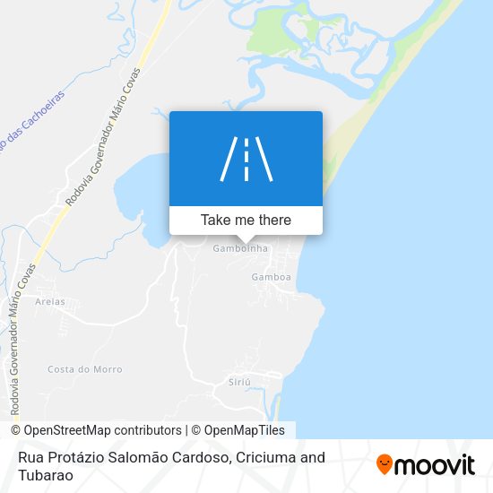 Rua Protázio Salomão Cardoso map