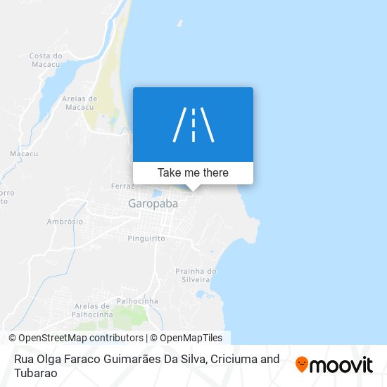 Rua Olga Faraco Guimarães Da Silva map