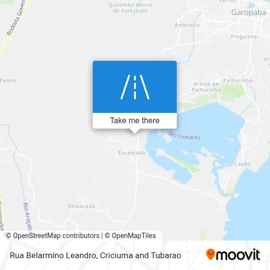 Rua Belarmino Leandro map