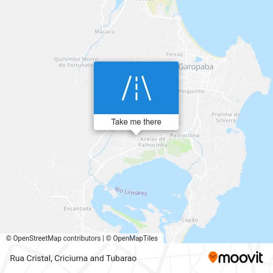 Rua Cristal map
