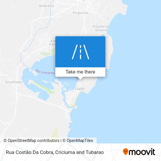 Rua Costão Da Cobra map