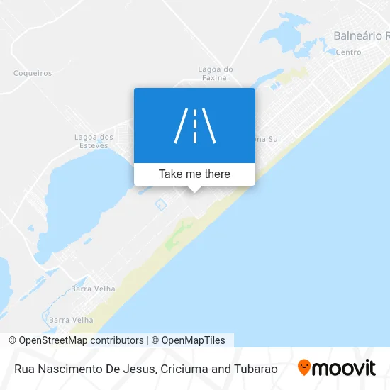 Rua Nascimento De Jesus map