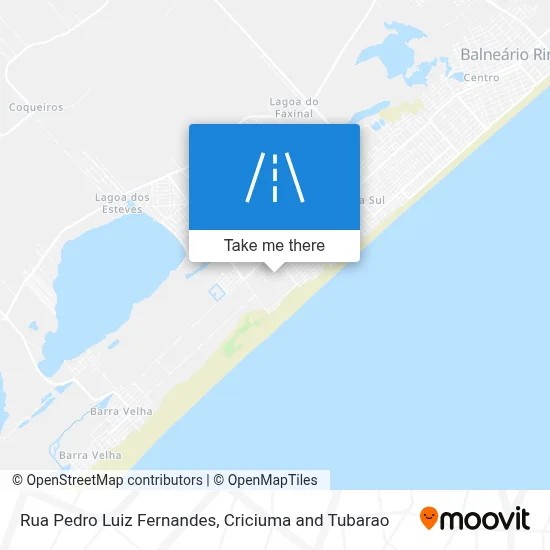 Rua Pedro Luiz Fernandes map