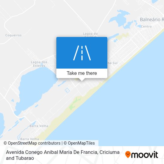 Avenida Conego Anibal Maria De Francia map